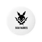 イラストレーター トツカケイスケのDEAD RABBITS 缶バッジ