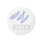 charu117のUMAMI 良いお出汁でてます Tin Badge