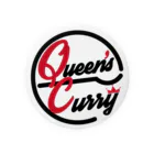 Queen'sCurry　クイーンズカレ－のQueensCurry 缶バッジ