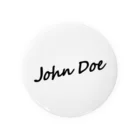 あんこく堂のJohn Doe（ななし） 缶バッジ