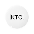 硬式テニスサークル【KTC】🎾のKTC 缶バッジ