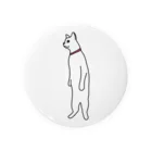Soragasukiの立ち上がった猫 Tin Badge