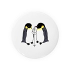ハマジ ペンギン雑貨の漫才ペンギン(コウテイ) Tin Badge