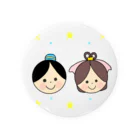 YuuのYuuオリジナルイラスト27 彦星と織姫 Tin Badge