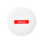 shop✴︎クリスチャングッズの「Jesus」イエス・キリスト 缶バッジ