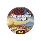 PJ_SalmonのJapanese Vinyl #1 Tin Badge