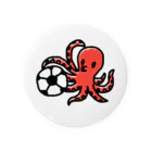 fancygraphicの タコサッカー01 Tin Badge