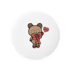 8083のTeddy Love(ハートタグ) Tin Badge