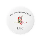 LasMariposasChoirLMCのLMCロゴ文字黒 Tin Badge