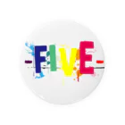 シューティングバーFIVEのぶちまけサイコ野郎 Tin Badge