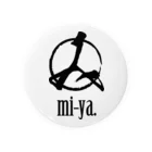 mi-ya.＠完全体ﾆｬｰｽの[NEW]mi-ya.Logo 缶バッジ