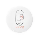 シロちゃんのグッズで小銭稼ぎの巻のLOVE坊 Tin Badge