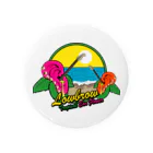 提供 tshopのLowbrow Tropical Ear Flower Tin Badge