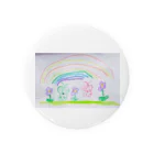 しんぷる好き屋の小学１年生の作品　虹 缶バッジ