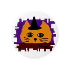 気ままに創作　よろず堂のハロウィンねこ 缶バッジ