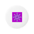 HAKOCHINのPurple Leaves Tin Badge