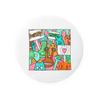 cementmilk WEBショップの毎日イラストセレクション No.002 Tin Badge