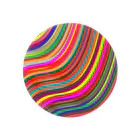 AQ-BECKのRainbow-Stripe  Tin Badge