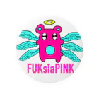 FUKsia_pINKの大天使クマエル Tin Badge