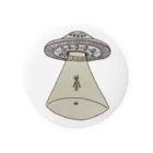 サユリアリティネオ🛸のUFOから宇宙人 缶バッジ