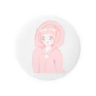 ももさいだーのぴんくちゃん Tin Badge