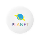 PLANET公式グッズのPLANET 缶バッジ