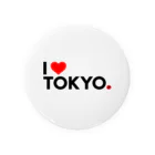 ilovetokyo.jpのilovetokyo 缶バッジ