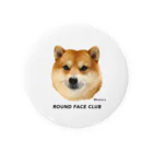 yurushibaのROUND FACE CLUB. 缶バッジ