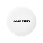 ZAREGOTOのGOOD VIBES 缶バッジ