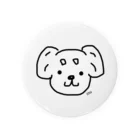 Nanahoのまろ眉シリーズ　垂れ耳わんこ🐶 Tin Badge