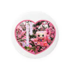 メルティカポエミュウの❤️年賀❤️梅とキャンディ❤️(あけましておめでとうにゃん) Tin Badge