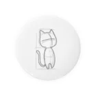 松村有莉の店の裏方猫のイラストレーターさん Tin Badge