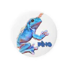 ケロンパス商店🐸🐢の張りつきピノ🐸ちゃん Tin Badge