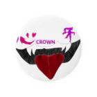 CROWN_shopの心牙 Tin Badge