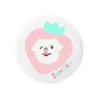 遥ん/犬顔絵　の「保護犬カフェ支援」グッズ いちこさん Tin Badge