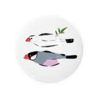 EASEのひもの文鳥 Tin Badge