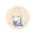 さしみの昼下がりのセーラー少女 Tin Badge