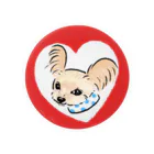 遥ん/犬顔絵　の「保護犬カフェ支援」グッズ  Tin Badge