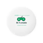 保守自由党オンラインストアのM.Y.create Tin Badge