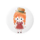 ててみゅの赤毛の子 Tin Badge