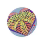 BotaniCodexの観葉植物　メロフォルミス錦 Tin Badge