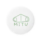 カジキの一本釣りのmitu 2 Tin Badge