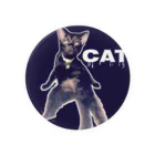 佳石（かせき）のおCATちゃん Tin Badge