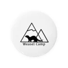 Weasel CampのWeasel camp 缶バッジ