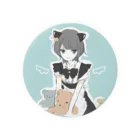 くるみるくのメイドちゃん Tin Badge