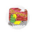 shyness のshyness oil ストリートアート 缶バッジ