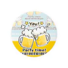 イラスト MONYAAT のBEER!BEER!BEER!*Ds乾杯*st 缶バッジ