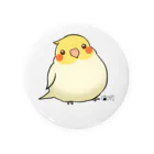 *KAKAPO*の*KAKAPO*のふんわりオカメインコちゃん(るちの) Tin Badge