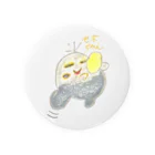 林万喜セミナーの万喜作「モボちゃん」 Tin Badge