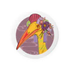 ドロマエオの和と翼竜 Tin Badge